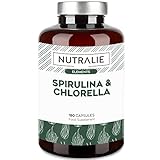 Espirulina & Chlorella 1800mg - Potente Efecto...