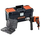 BLACK+DECKER BEH850KA32 Taladro percutor con cable...