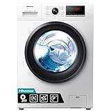 Hisense WFPV9014EM - Lavadora con Vapor, Carga...