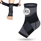 AREST (Pack de 2) Tobillera para Esguince...